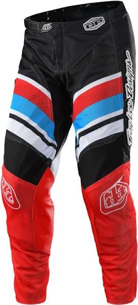 Troy Lee Designs GP Air Warped Red/Black Pants - 36