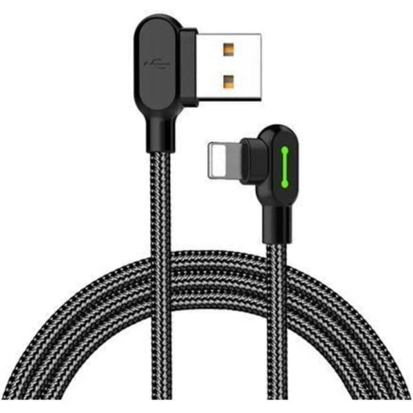 Mcdodo 90 Degree Gaming USB To Lightning Cable Charger For Apple iPhone 0.5m