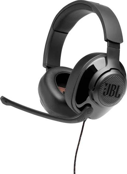 JBL Quantum 300 Wired Over-Ear Gaming Headset - Black