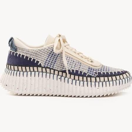 Chloé Blue Nama Sneakers