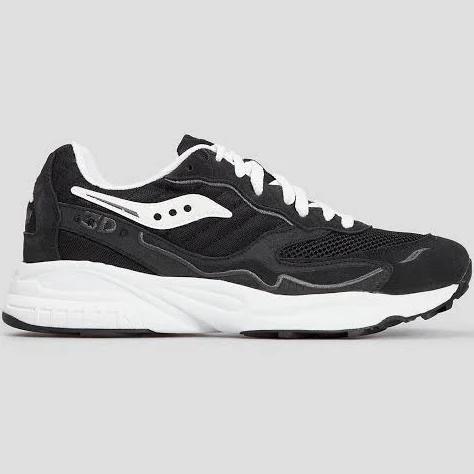 Saucony 3D Grid Hurricane Black/White - Size 13