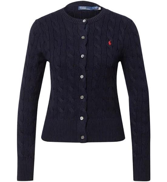 Polo Ralph Lauren Logo-Embroidered Cotton Cardigan - M