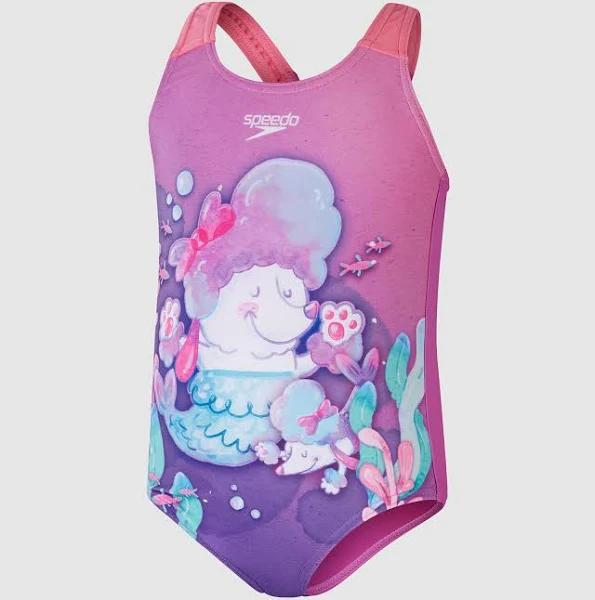 Speedo Digital Printed Swimsuit Pink 6 Years Girl 8-00373917566-6YRS