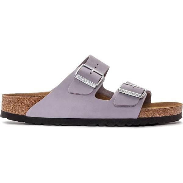 Birkenstock Women's Arizona SFB in Purple Fog, Size UK 4.5 | END. Clothing