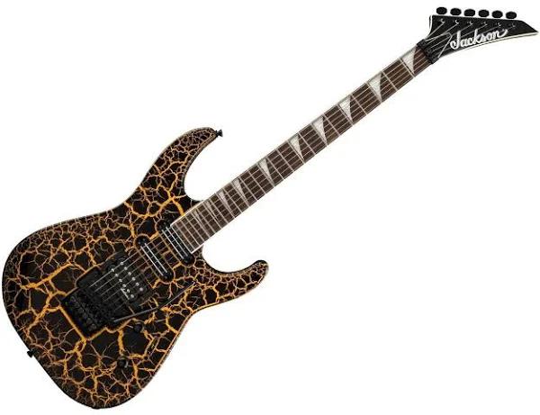 Jackson x Series SL3X DX Soloist Yellow Crackle