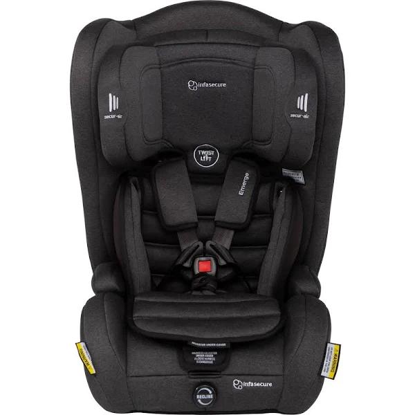 InfaSecure Emerge Go ( 6M -8 Yrs ) Black Fleck