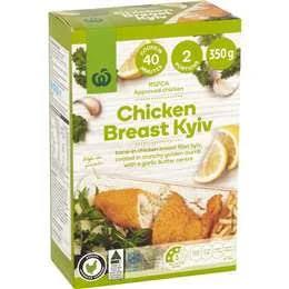 Woolworths Chicken Breast Kyiv 350g