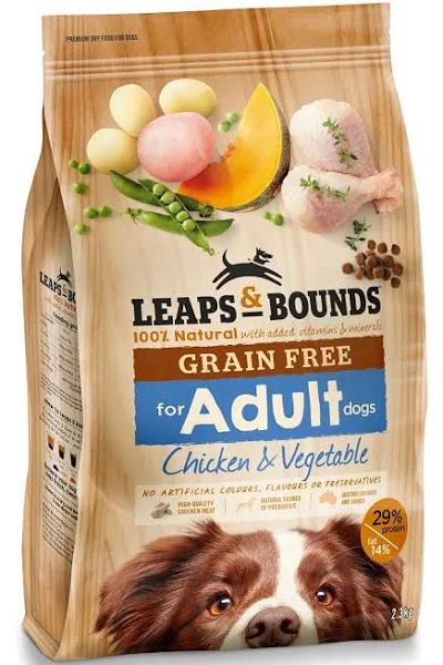 Leaps & Bounds Grain Free Chicken Dog Food 2.3kg