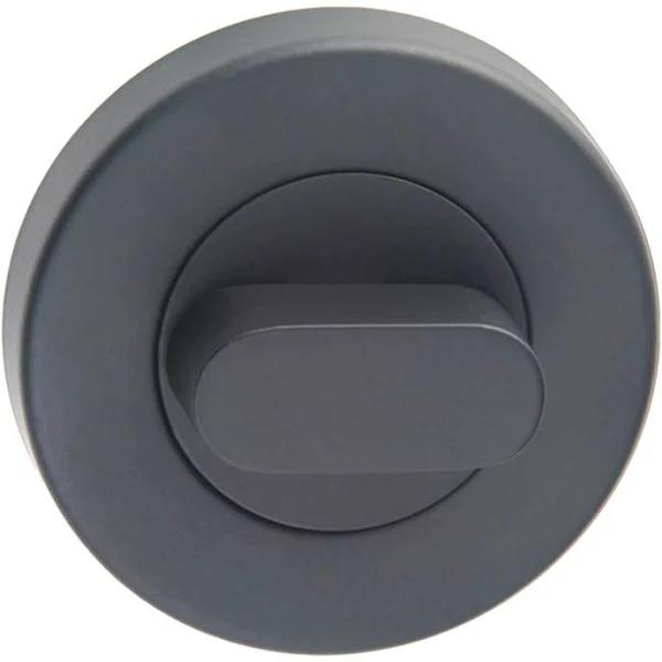 Dormakaba 8307BLK Privacy Round Thumb Turn Snib Black 54mm