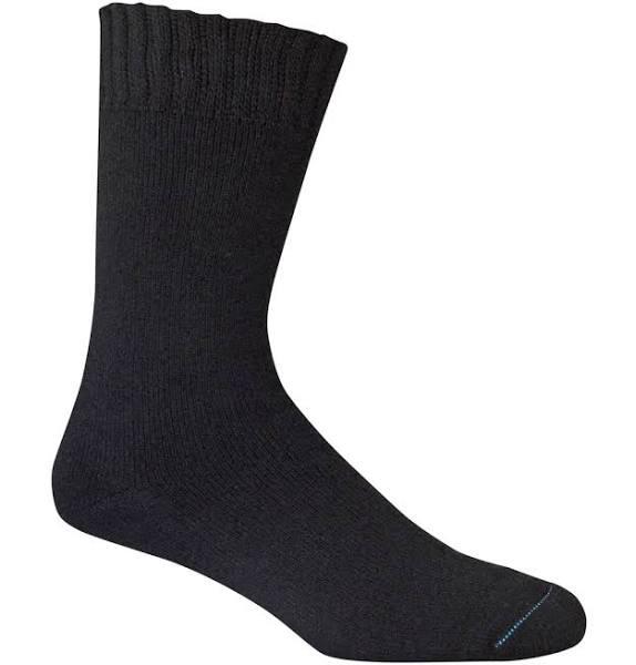 Bamboo Textiles 3 Pack Extra Thick Socks Black / 10-14