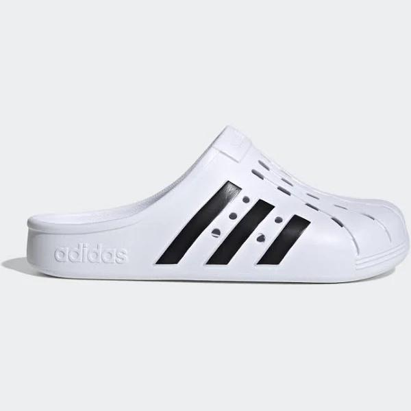 Adidas Adilette Clog White Black