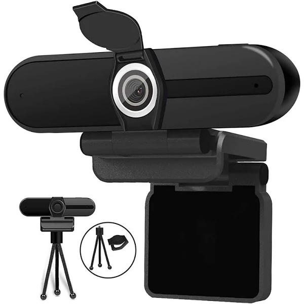 4K Webcam, Webcam 8MP HD Computer Camera with Microphone, Pro Streaming Web Came