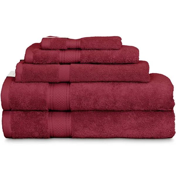 Algodon St Regis Collection 5 Piece Berry Towel Pack