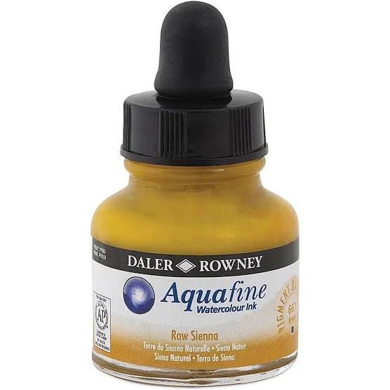 Daler-Rowney Aquafine Watercolour Ink Raw Sienna - 667