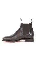 R.M. Williams Black Craftsman Chelsea Boots