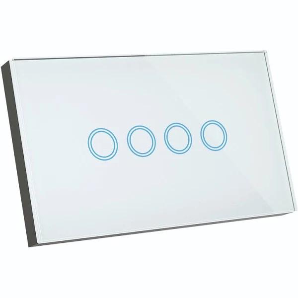 Brilliant Smart Elite Glass 4 Gang Wall Switch