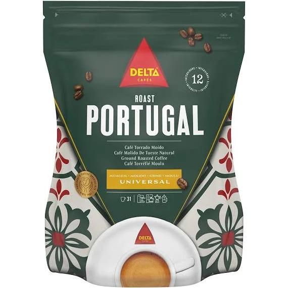 Portugal Delta Ground Roasted Coffee Aromatic Blend 2x 220g Total 440g 0.97lb