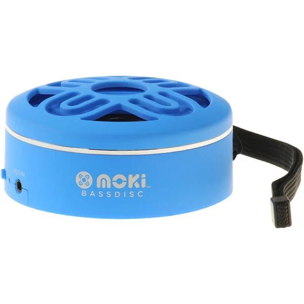 Moki Blue Bluetooth BassDisc Speaker