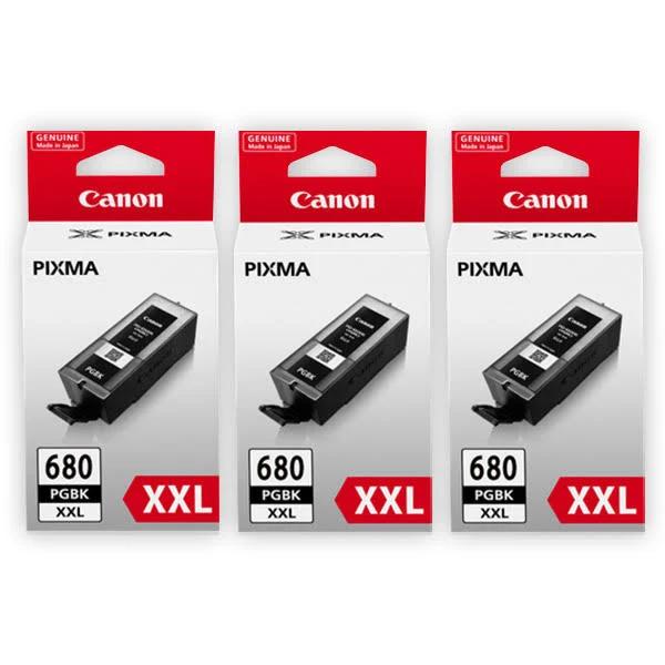 Canon PIXMA TS8360 Black Ink Cartridge - 3 x [Genuine]