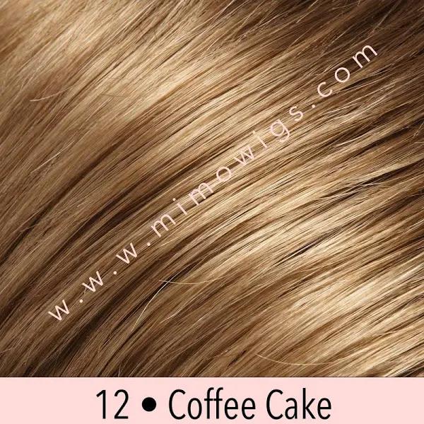 Jon Renau Essentially You Hair Addition, 12 Coffee Cake