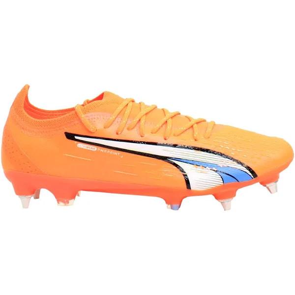 Puma Unisex Ultra Ultimate MxSG Football Boots Adults - Orange UK 10