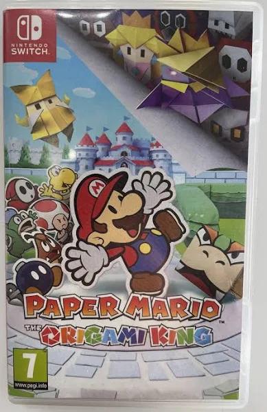 Paper Mario: The Origami King Nintendo Switch Game (Multilingual - English, French)