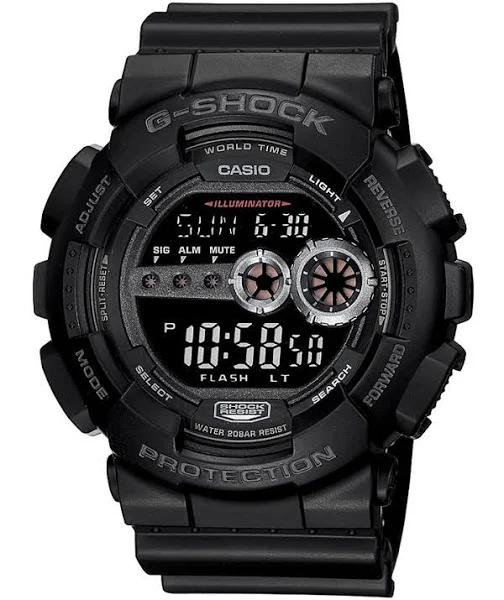 G-Shock Digital Watch - Black (GD100-1B)