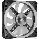 140mm Corsair iCUE QL140 RGB PWM Dual Fan Pack with Lighting Node Core