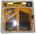 DeWalt Black Oxide Drill Bit Set, 20-Piece (DW1177)