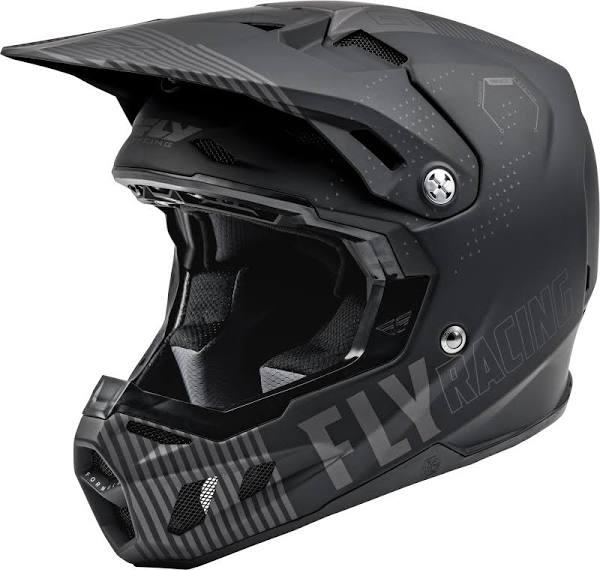 Fly Racing Formula CC Primary Grey/Black Helmet - Size XS