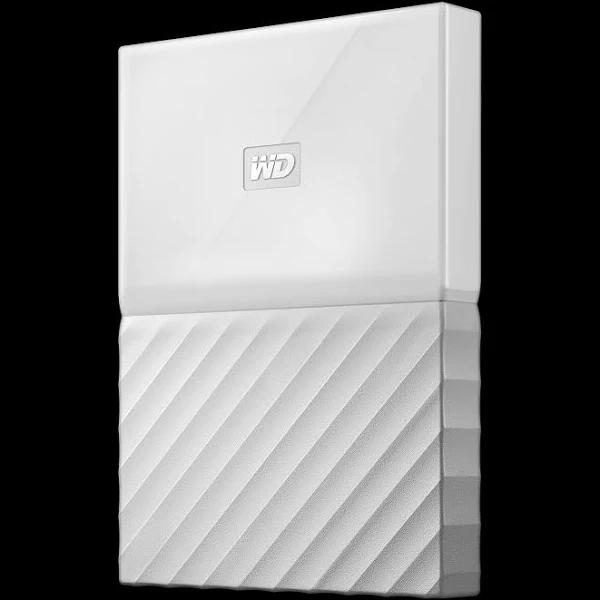 WD 2TB My Passport Portable Hard Drive (White)