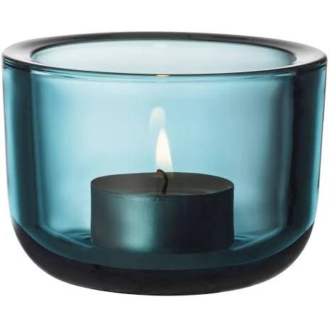 Iittala Valkea Votive 6cm Sea Blue