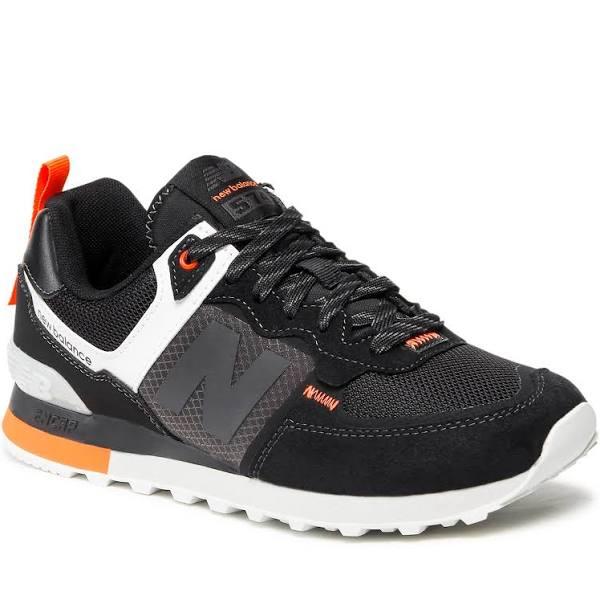 New Balance Men's 574 Black/Red - ML574HY2 - 7 - D