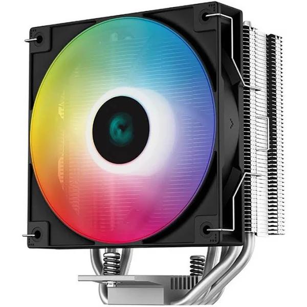 Deepcool AG400 ARGB Single Tower 120mm CPU Cooler - Black