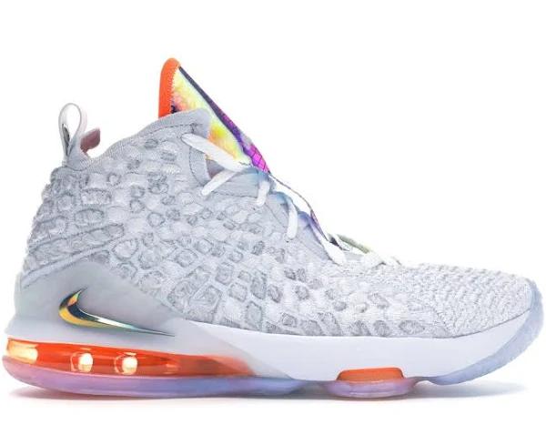 Nike LeBron 17 BG 'Future Air' Sneakers | White | Kid's Size 6