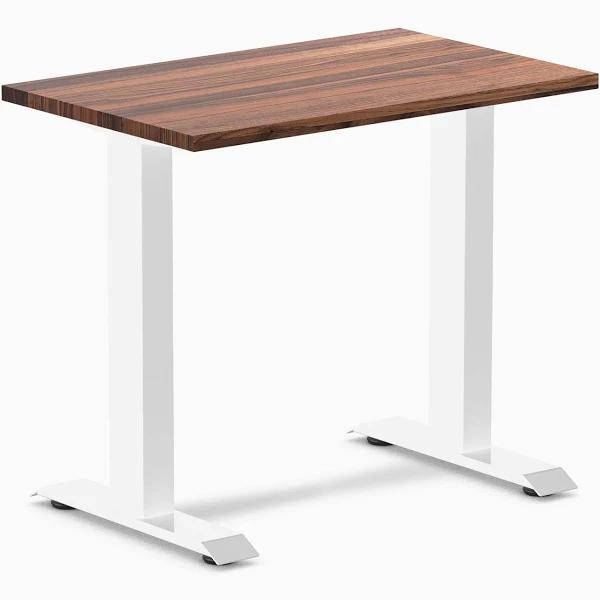 Desky Zero Mini Hardwood Office Desk - Walnut