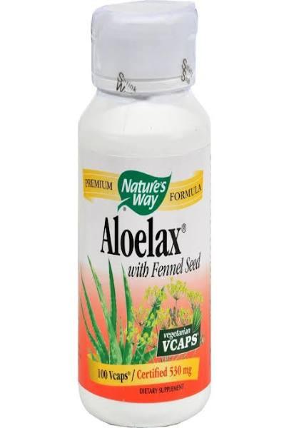 Nature's Way AloeLax, Vegetarian Capsules - 100 count