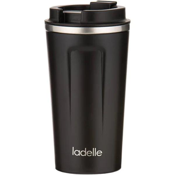 Ladelle Eco Culture Stainless Steel/PP 17cm/500ml Travel Mug - Noir