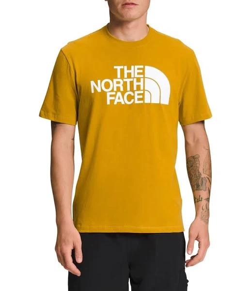 The North Face Men's Short-Sleeve Half Dome Tee Yellow Small