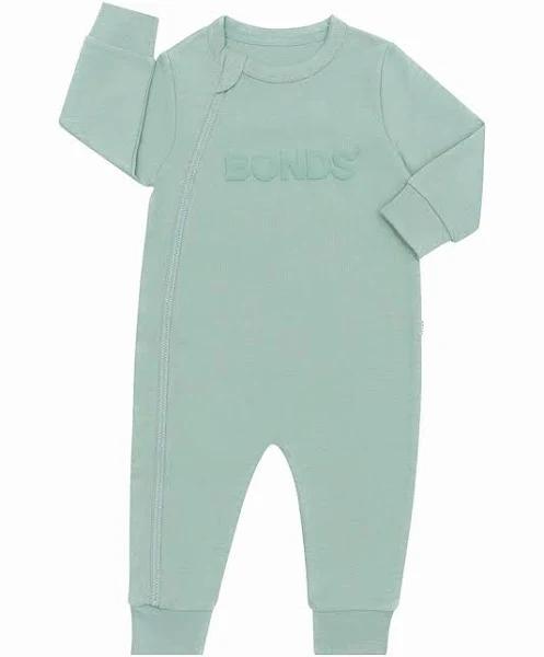 Bonds Tech Sweats Zip Wondersuit - Misty Sage