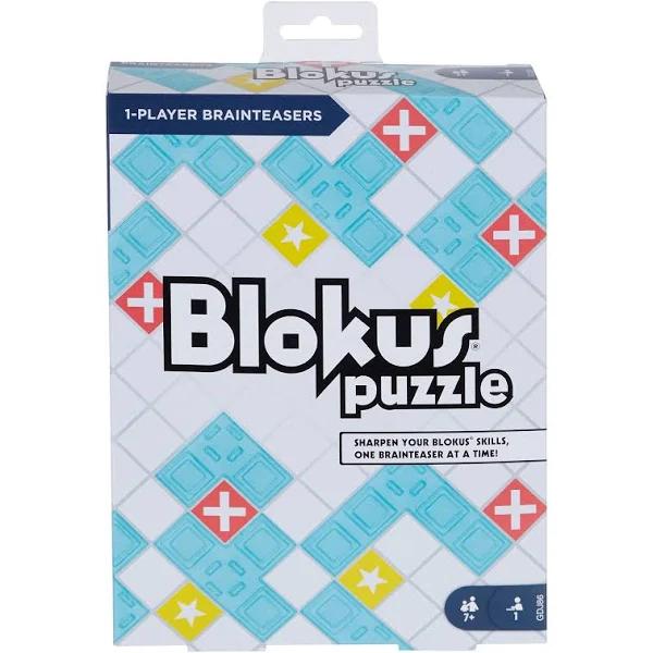 Blokus Puzzle Brain-Busting Strategy Game, 1 Player Ages 7y+