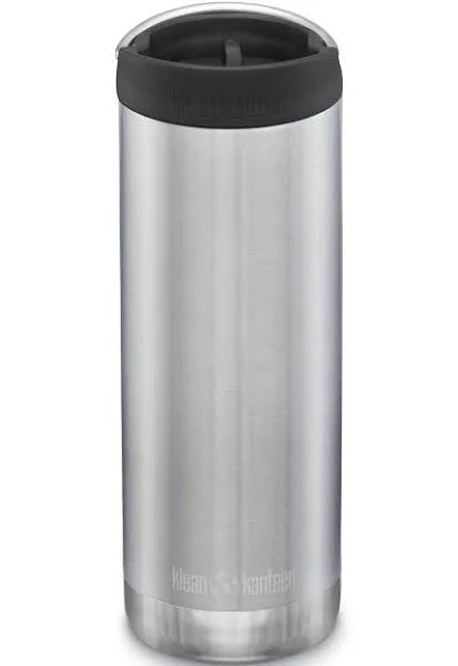 Klean Kanteen TKWide Cafe Cap 16oz 473ml - Brushed Stainless