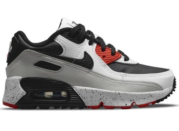 Nike Air Max 90 White Turf Orange Speckled (PS)