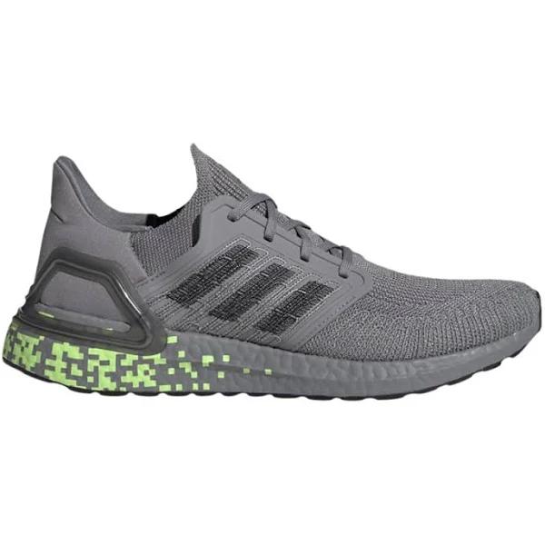 Adidas Men's Ultraboost 20 Running Shoes in Grey Size 10.5 | Knit