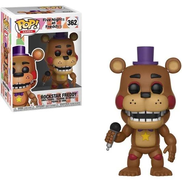 Five Nights at Freddy's Pizza Sim Rockstar Freddy Pop! Vinyl