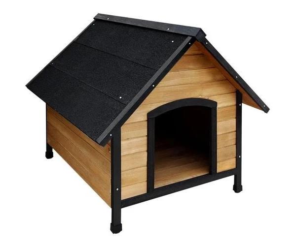 Dog Kennel House Outdoor Wooden Pet House Puppy - XL