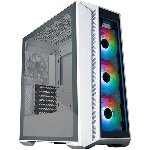 Cooler Master MasterBox 520 RGB TG Mid-Tower E-ATX Case - White [MB520-WGNN-S01]