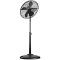 Goldair 40cm Metal Pedestal Fan Matte Black - GCPF240