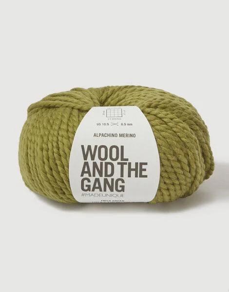 Wool And The Gang Field Green Alpachino Merino 100g