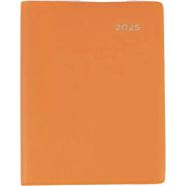 2025 Diary Collins Belmont Colours A7 Pocket Week to View w/ Pencil Orange 337P.V44